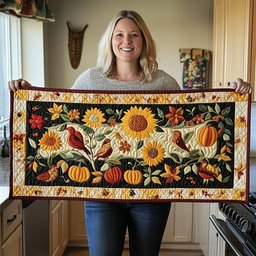 Golden Fall Table Runner - Made to Order TABLE928