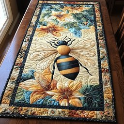 Golden Bee Table Runner - Made to Order TABLE928