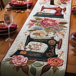 Golden Thimble Table Runner - Made to Order TABLE928