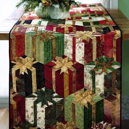 Golden Gift Parade Table Runner - Made to Order TABLE928
