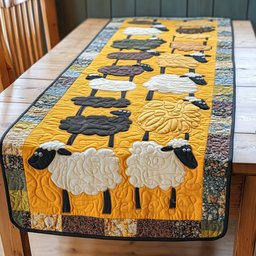 Furry Fields Table Runner - Made to Order TABLE928