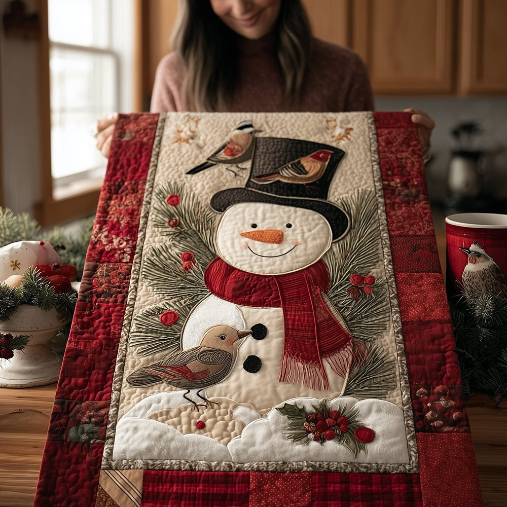 Frosty Woodland Friends Table Runner - Made to Order TABLE928