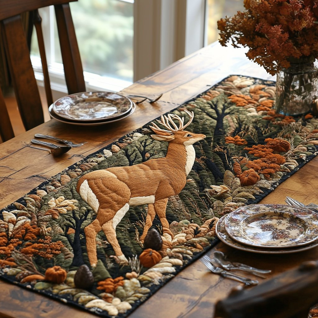Gentle Stag Table Runner - Made to Order TABLE928