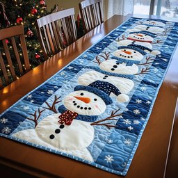Frosty Festivity Table Runner - Made to Order TABLE928
