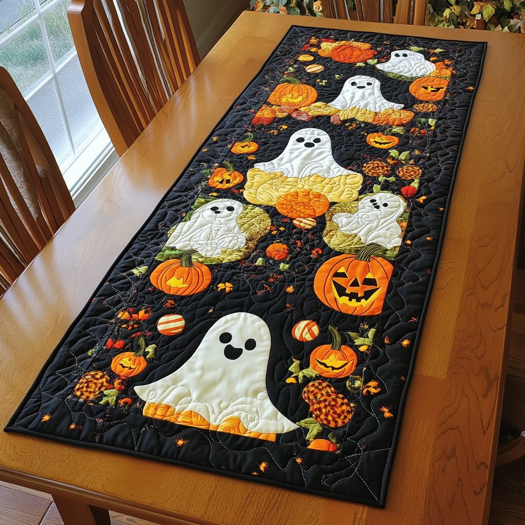 Ghoulish Halloween Table Runner - Made to Order TABLE928