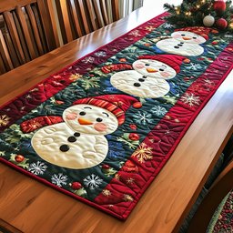 Frosted Friends Table Runner - Made to Order TABLE928