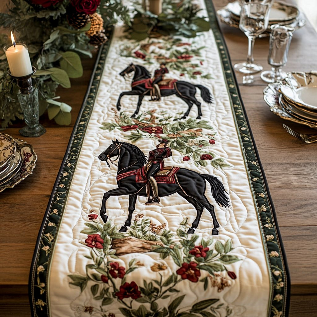 Gallant Horse Table Runner - Made to Order TABLE928