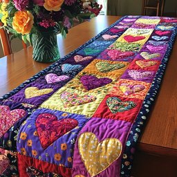 Gathered Love Table Runner - Made to Order TABLE928