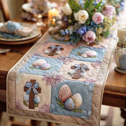 Gentle Bunny Day Table Runner - Made to Order TABLE928
