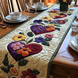 Gentle Patch Table Runner - Made to Order TABLE928