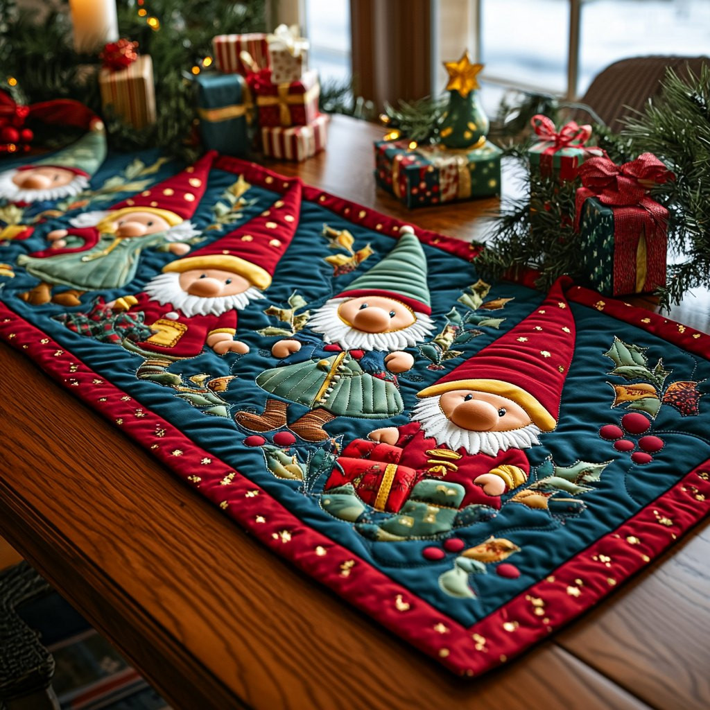Gnome Workshop Table Runner - Made to Order TABLE928