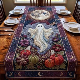 Ghost Moonlit Garden Table Runner - Made to Order TABLE928
