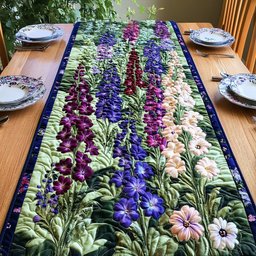 Garden Cascade Table Runner - Made to Order TABLE928