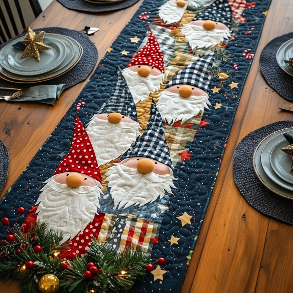 Gnome Sweet Gnome Table Runner - Made to Order TABLE928