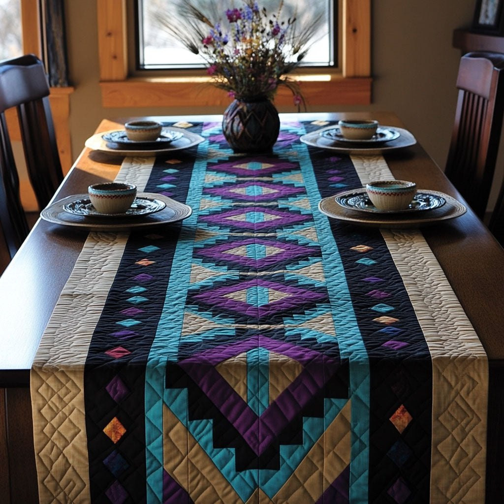 Geometric Legend Table Runner - Made to Order TABLE928