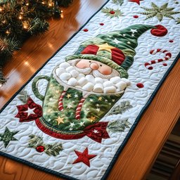 Garden Keeper Gnome Table Runner - Made to Order TABLE928