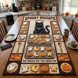 Ghost Cookie Trays Table Runner - Made to Order TABLE928