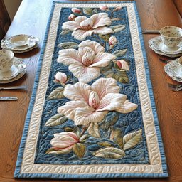 Flourishing Magnolia Table Runner - Made to Order TABLE928
