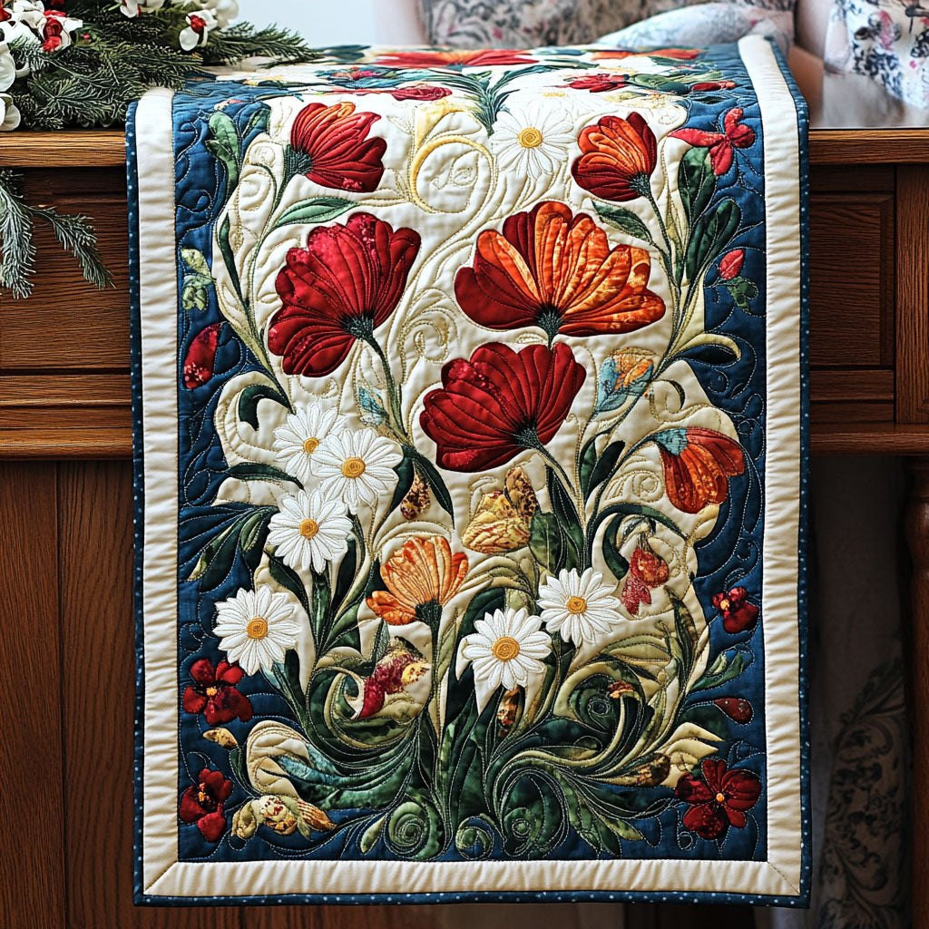 Freedom Blooms Table Runner - Made to Order TABLE928