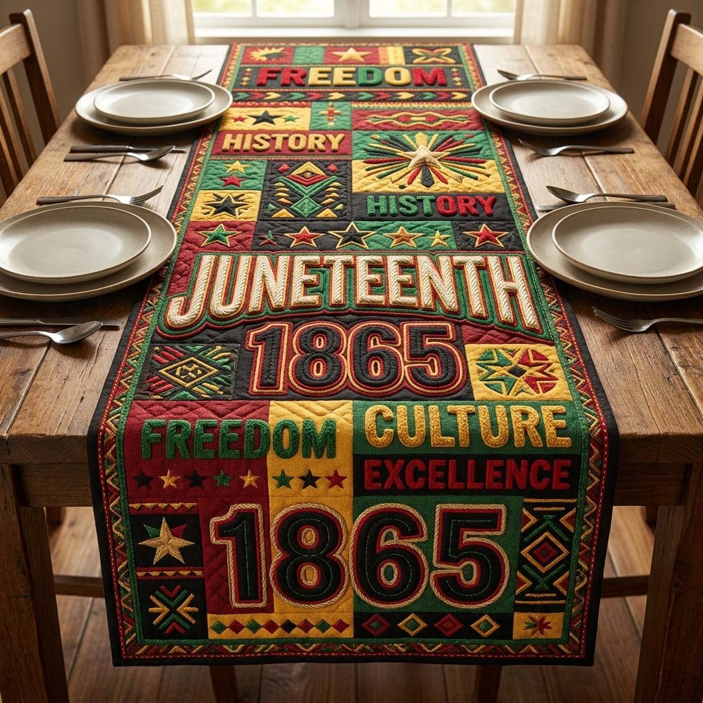 Freedom Excellence Table Runner - Made to Order TABLE928
