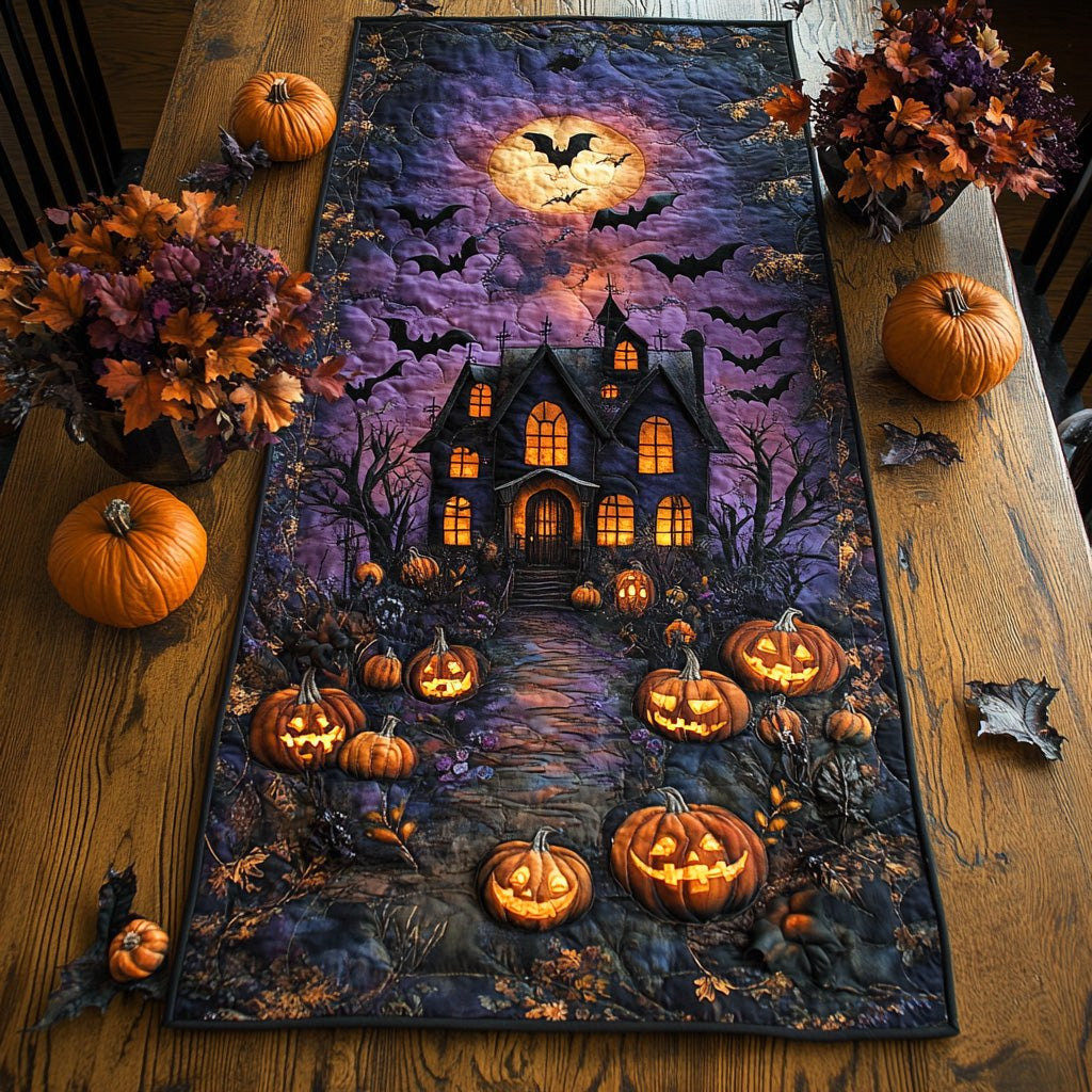 Fright House Table Runner - Made to Order TABLE928