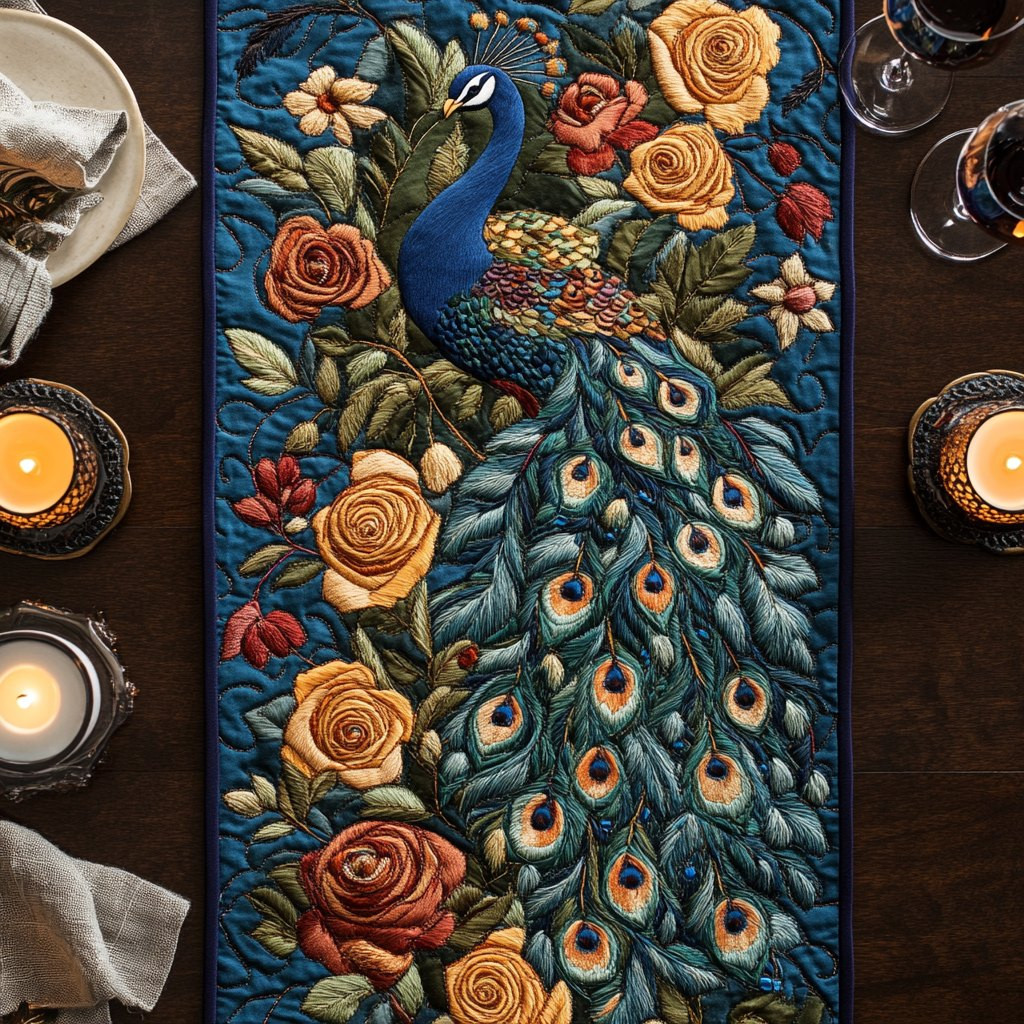 Florid Glory Table Runner - Made to Order TABLE928