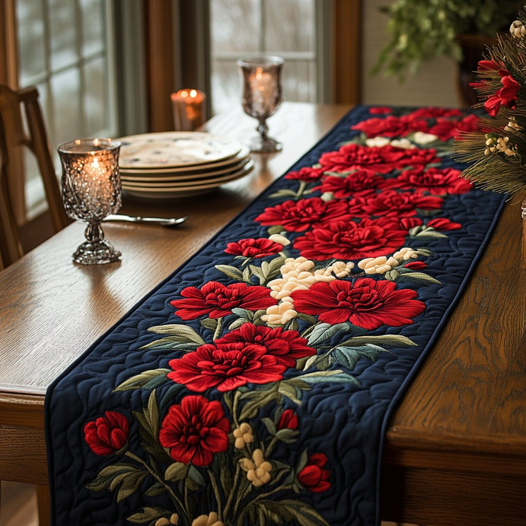 Floral Kiss Table Runner - Made to Order TABLE928