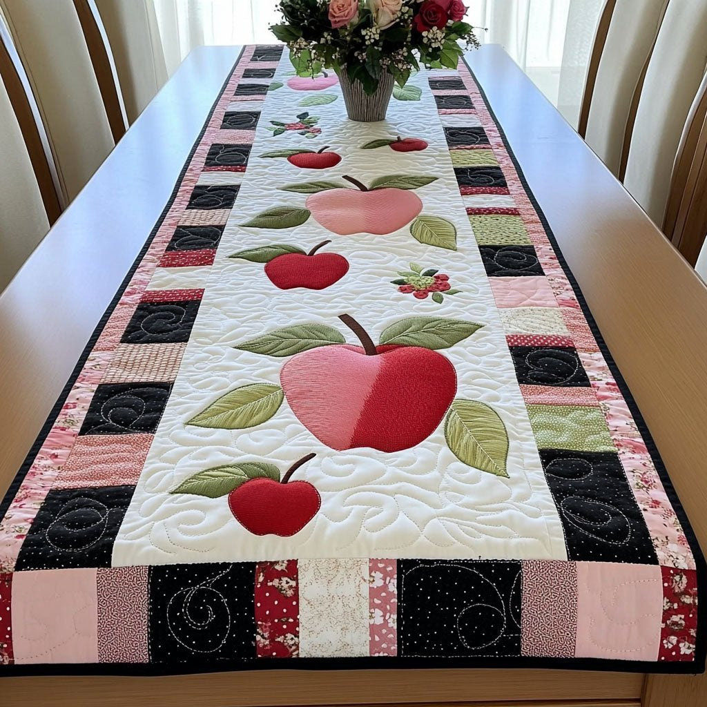 Fresh Apples Table Runner - Made to Order TABLE928