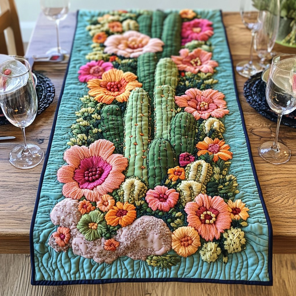 Floral Mirage Table Runner - Made to Order TABLE928