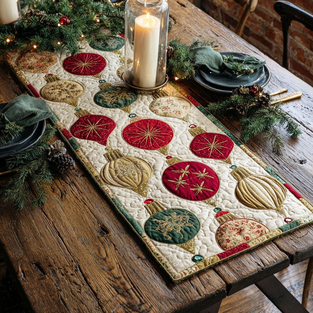 Frost Bell Table Runner - Made to Order TABLE928