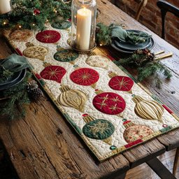 Frost Bell Table Runner - Made to Order TABLE928