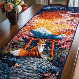 Fox Blossom Table Runner - Made to Order TABLE928