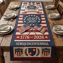 Freedom 250 Table Runner - Made to Order TABLE928