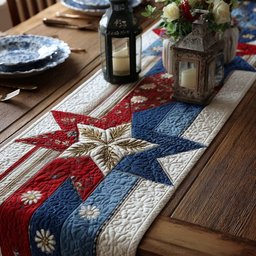 Freedom Cottage Tribute Table Runner - Made to Order TABLE928