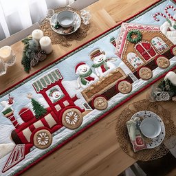 Frosty Express Table Runner - Made to Order TABLE928