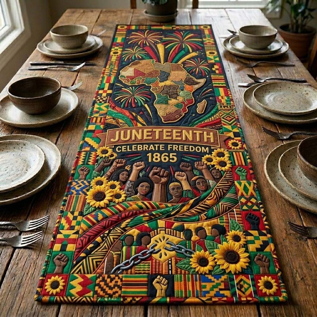Freedom Roots Rise Table Runner - Made to Order TABLE928