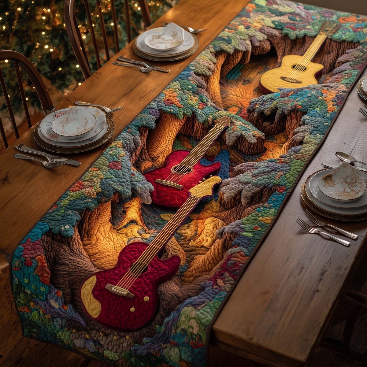 Forest Guitars Table Runner - Made to Order TABLE928