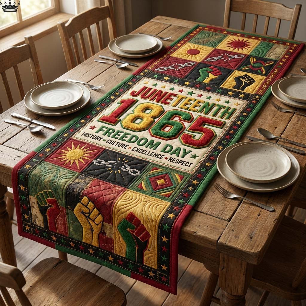 Freedom Culture Table Runner - Made to Order TABLE928