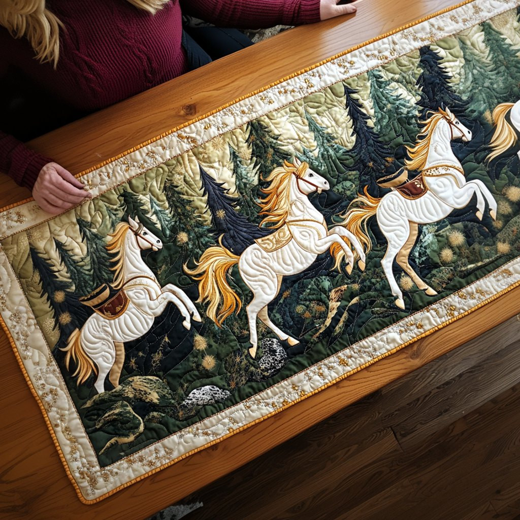 Forest Gallop Table Runner - Made to Order TABLE928