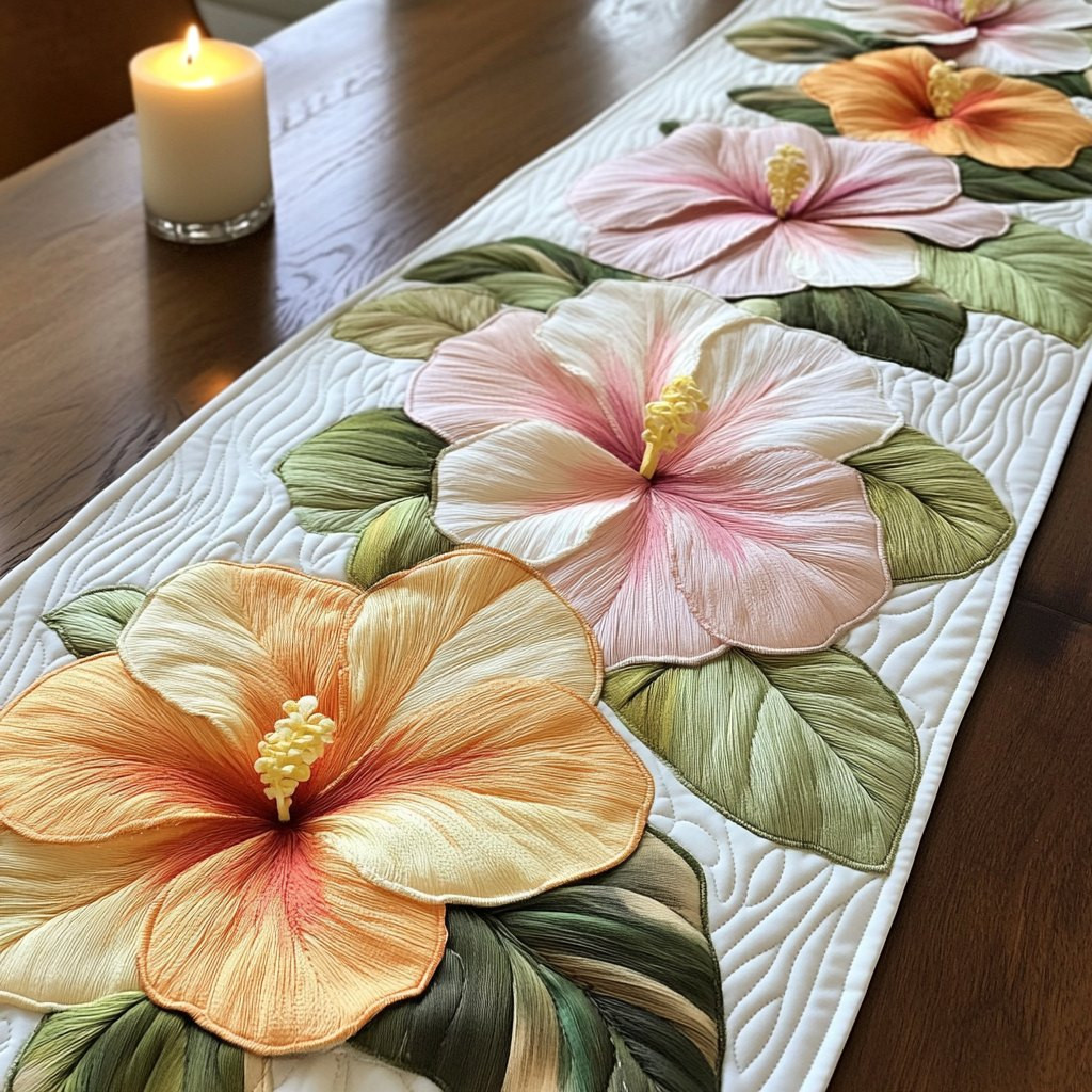 Flower Beauty Table Runner - Made to Order TABLE928