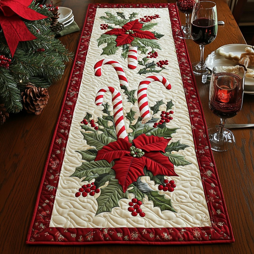Frosted Joy Table Runner - Made to Order TABLE928