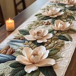 Floral River Table Runner - Made to Order TABLE928