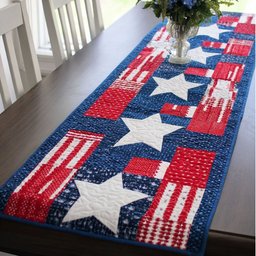 Freedom Stitch Table Runner - Made to Order TABLE928