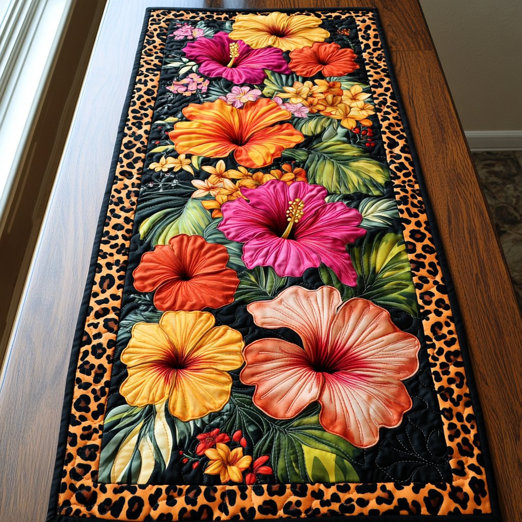 Floral Majesty Table Runner - Made to Order TABLE928