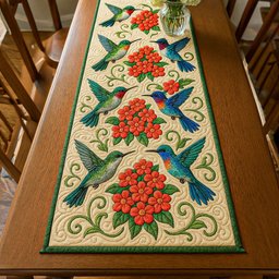 Flower Dance Table Runner - Made to Order TABLE928