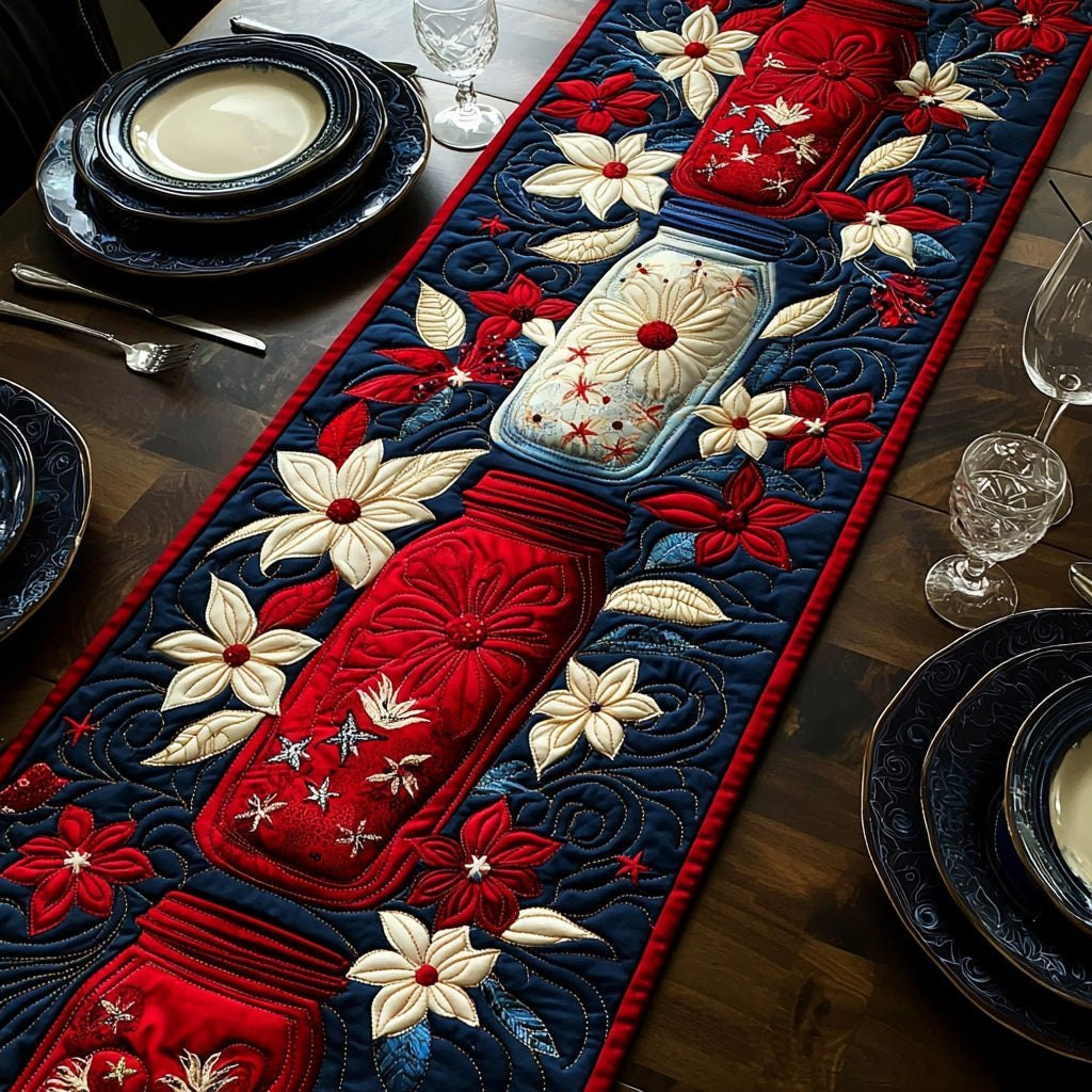 Freedom Mason Table Runner - Made to Order TABLE928