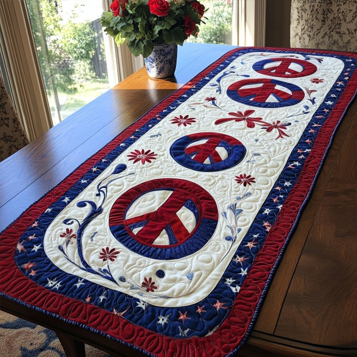 Freedom Stitches Table Runner - Made to Order TABLE928