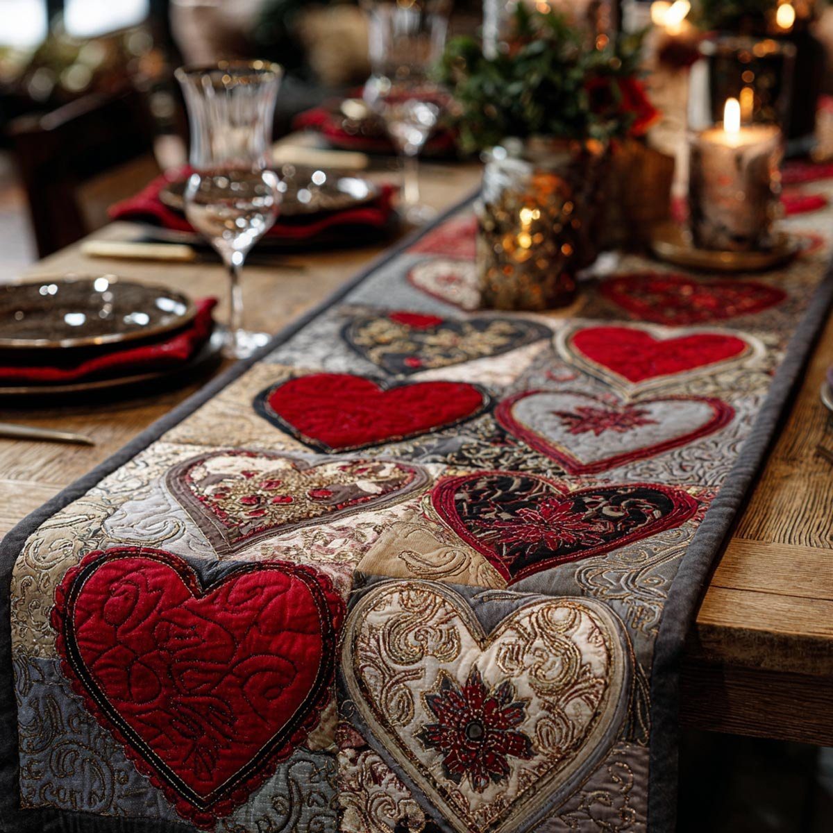 Forever Love Table Runner - Made to Order TABLE928