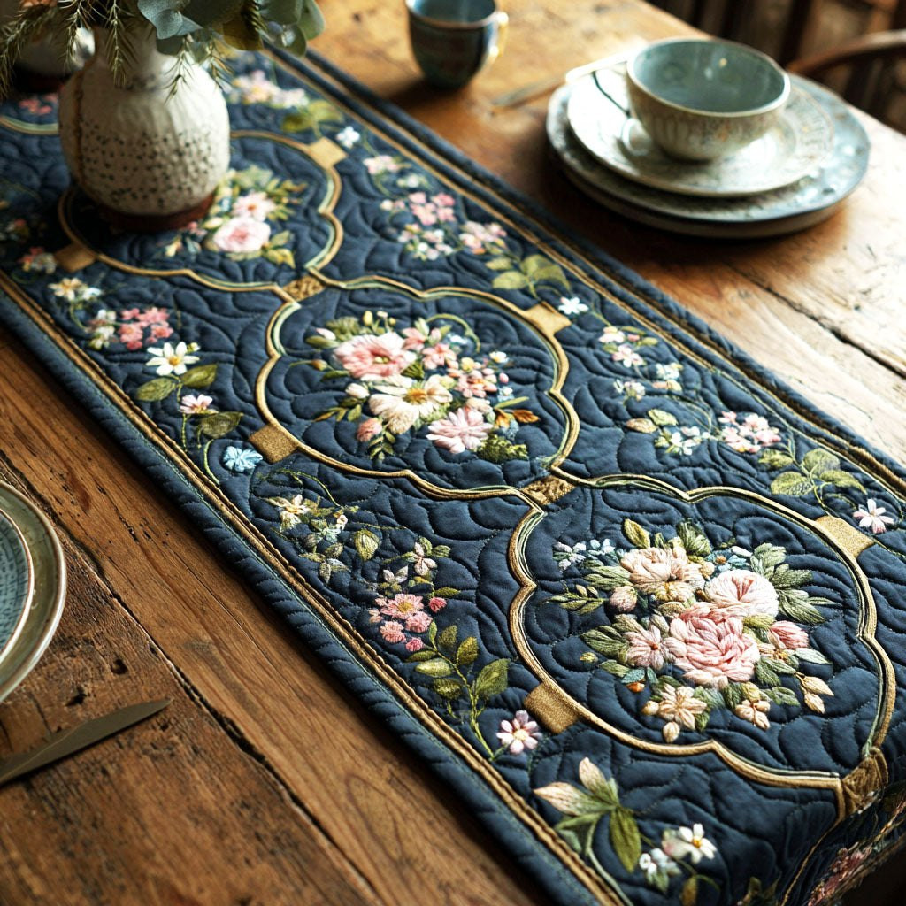 Floral Heirloom Table Runner - Made to Order TABLE928