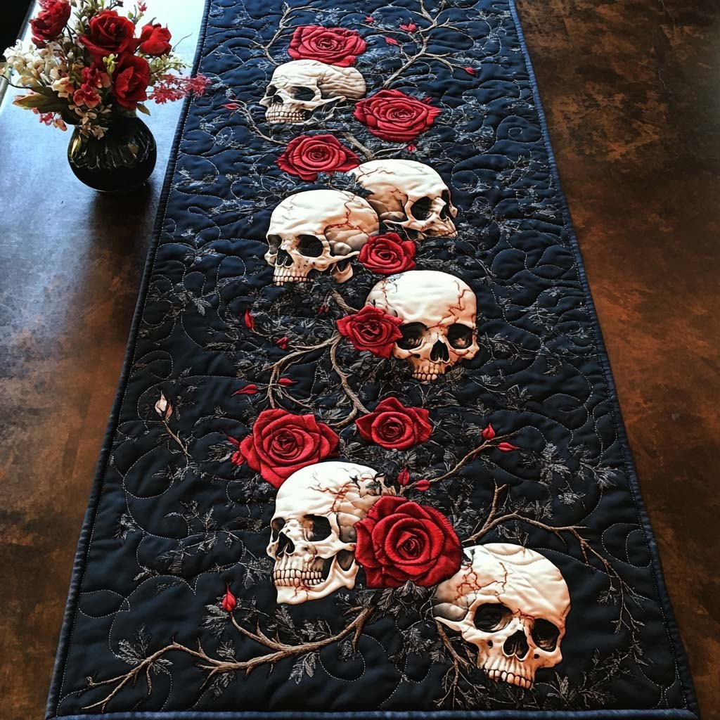 Floral Bones Table Runner - Made to Order TABLE928